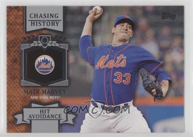 2013 Topps - Chasing History #CH-142 - Matt Harvey