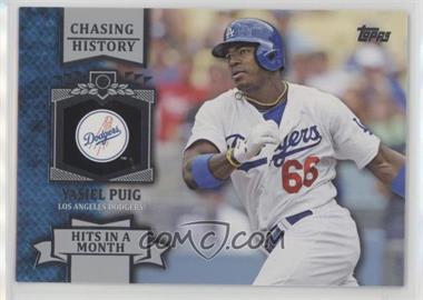 2013 Topps - Chasing History #CH-144 - Yasiel Puig