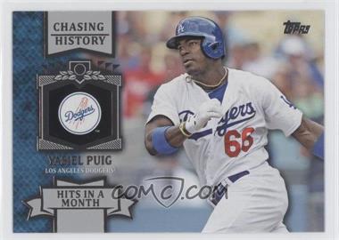 2013 Topps - Chasing History #CH-144 - Yasiel Puig