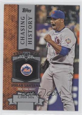 2013 Topps - Chasing History #CH-41 - Johan Santana