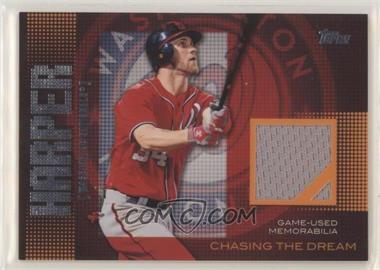 2013 Topps - Chasing The Dream Relics #CDR-BH - Bryce Harper