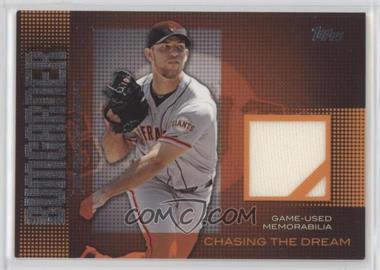 2013 Topps - Chasing The Dream Relics #CDR-MB - Madison Bumgarner