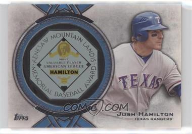 2013 Topps - MVP Award Winners Commemorative Relics #MVP-JH - Josh Hamilton