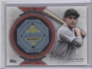 2013 Topps - MVP Award Winners Commemorative Relics #MVP-LB - Lou Boudreau