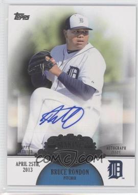 2013 Topps - Making Their Mark Autographs #MMA-BR.2 - Bruce Rondon (White Cap)