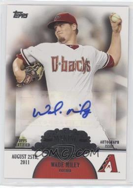 2013 Topps - Making Their Mark Autographs #MMA-WM - Wade Miley