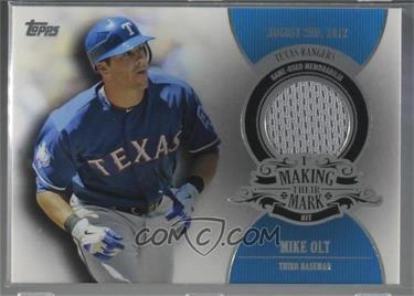 2013 Topps - Making Their Mark Relic #MMR-MO - Mike Olt [Noted]