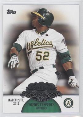 2013 Topps - Making Their Mark #MM-1 - Yoenis Cespedes