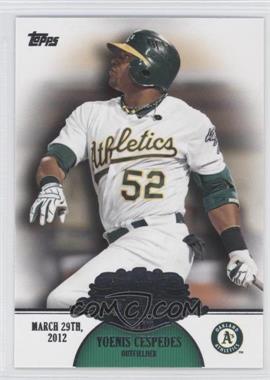 2013 Topps - Making Their Mark #MM-1 - Yoenis Cespedes