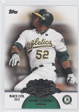 2013 Topps - Making Their Mark #MM-1 - Yoenis Cespedes