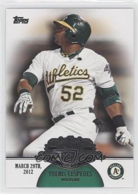 2013 Topps - Making Their Mark #MM-1 - Yoenis Cespedes