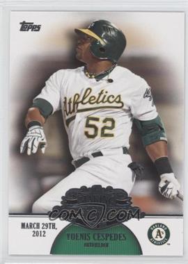 2013 Topps - Making Their Mark #MM-1 - Yoenis Cespedes