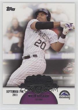 2013 Topps - Making Their Mark #MM-10 - Wilin Rosario