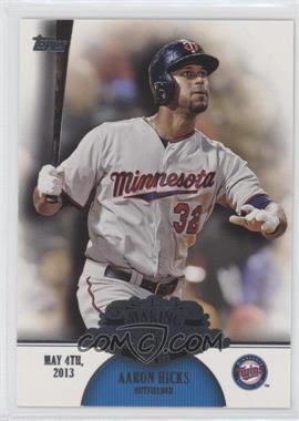 2013 Topps - Making Their Mark #MM-35 - Aaron Hicks