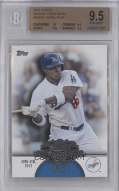 2013 Topps - Making Their Mark #MM-38 - Yasiel Puig [BGS 9.5 GEM MINT]