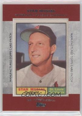 2013 Topps - Manufactured Card Patch #MCP-13 - Stan Musial