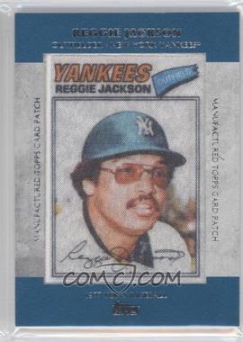 2013 Topps - Manufactured Card Patch #MCP-18 - Reggie Jackson