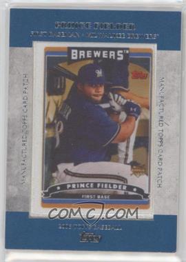 2013 Topps - Manufactured Card Patch #MCP-19 - Prince Fielder [EX to NM]