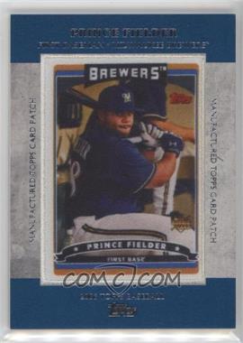 2013 Topps - Manufactured Card Patch #MCP-19 - Prince Fielder