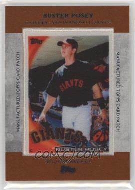 2013 Topps - Manufactured Card Patch #MCP-24 - Buster Posey