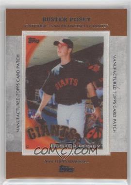 2013 Topps - Manufactured Card Patch #MCP-24 - Buster Posey