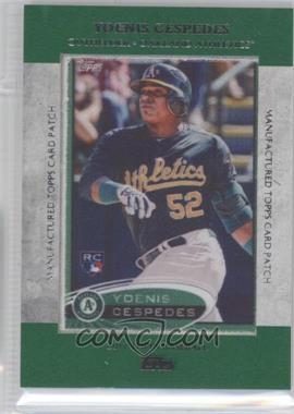 2013 Topps - Manufactured Card Patch #MCP-25 - Yoenis Cespedes