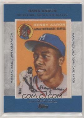 2013 Topps - Manufactured Card Patch #MCP-4 - Hank Aaron