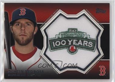 2013 Topps - Manufactured Commemorative Patch #CP-2 - Dustin Pedroia