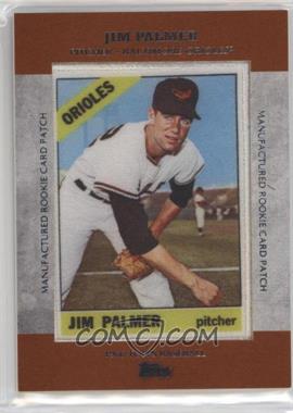 2013 Topps - Manufactured Rookie Card Patch #RCP-13 - Jim Palmer