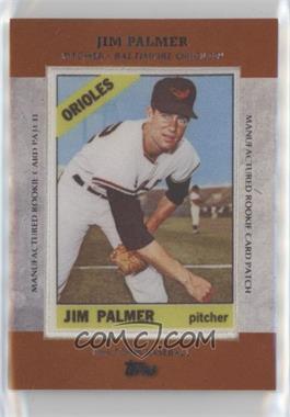 2013 Topps - Manufactured Rookie Card Patch #RCP-13 - Jim Palmer