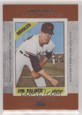 2013 Topps - Manufactured Rookie Card Patch #RCP-13 - Jim Palmer