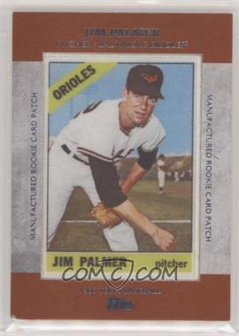 2013 Topps - Manufactured Rookie Card Patch #RCP-13 - Jim Palmer