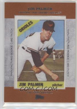 2013 Topps - Manufactured Rookie Card Patch #RCP-13 - Jim Palmer