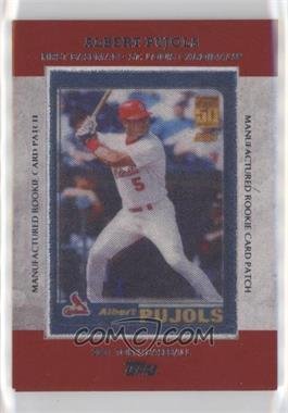 2013 Topps - Manufactured Rookie Card Patch #RCP-22 - Albert Pujols