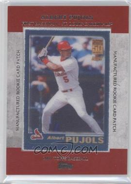 2013 Topps - Manufactured Rookie Card Patch #RCP-22 - Albert Pujols