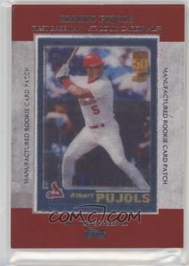 2013 Topps - Manufactured Rookie Card Patch #RCP-22 - Albert Pujols