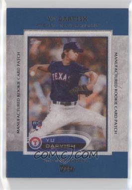 2013 Topps - Manufactured Rookie Card Patch #RCP-25 - Yu Darvish