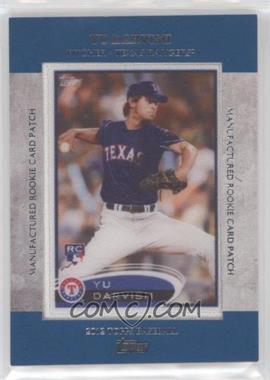 2013 Topps - Manufactured Rookie Card Patch #RCP-25 - Yu Darvish