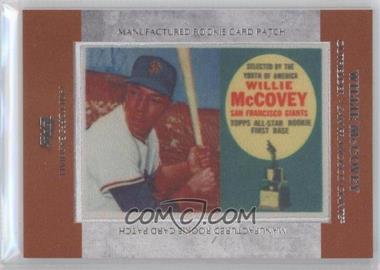 2013 Topps - Manufactured Rookie Card Patch #RCP-6 - Willie McCovey