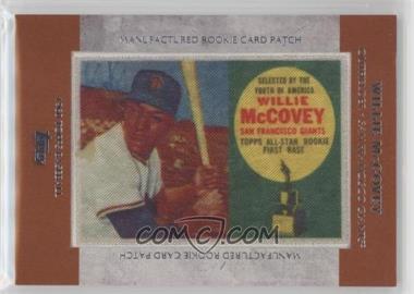 2013 Topps - Manufactured Rookie Card Patch #RCP-6 - Willie McCovey