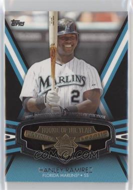 2013 Topps - Rookie of the Year Commemorative Manufactured Trophy #ROY-HR - Hanley Ramirez