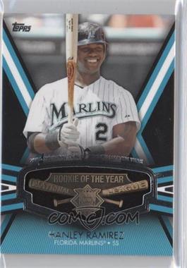 2013 Topps - Rookie of the Year Commemorative Manufactured Trophy #ROY-HR - Hanley Ramirez