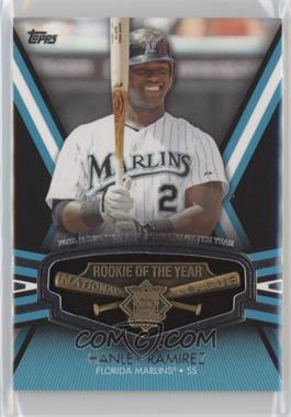 2013 Topps - Rookie of the Year Commemorative Manufactured Trophy #ROY-HR - Hanley Ramirez