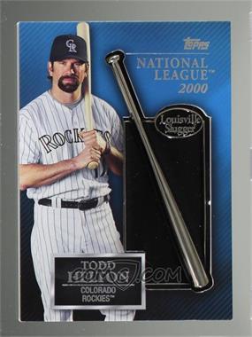 2013 Topps - Silver Sluggers Commemorative Manufactured Trophy #SS-TH - Todd Helton