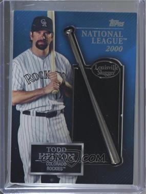 2013 Topps - Silver Sluggers Commemorative Manufactured Trophy #SS-TH - Todd Helton