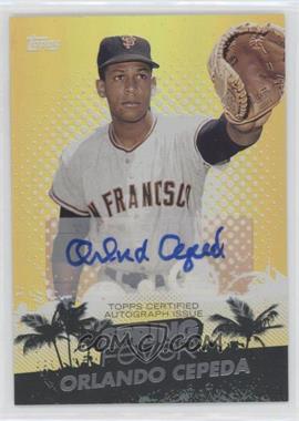 2013 Topps - Spring Fever - Card Shop Promotion Autographs #SFA-OC - Orlando Cepeda /176