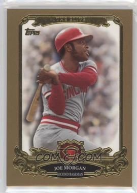 2013 Topps - The Elite - Gold #TE-13 - Joe Morgan /99