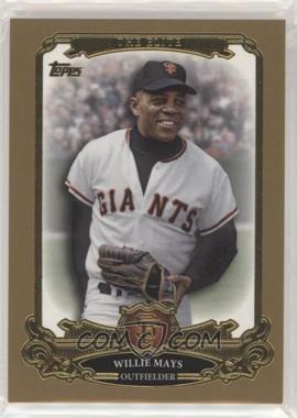 2013 Topps - The Elite - Gold #TE-15 - Willie Mays /99