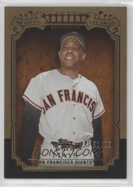 2013 Topps - The Greats - Gold #TG-2 - Willie Mays /99