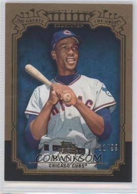 2013 Topps - The Greats - Gold #TG-4 - Ernie Banks /99